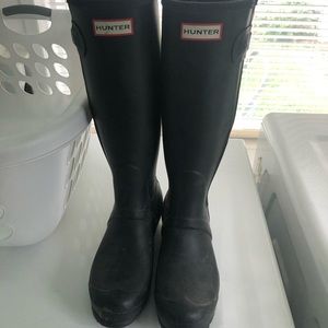 Hunter rain boots